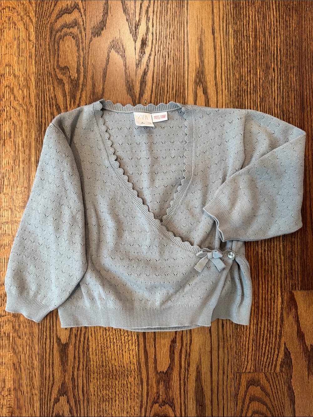 Zara Girls Crossover Sweater